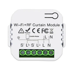 WRC01 Паметен WiFi  RF433 контролер за завеси од 16А